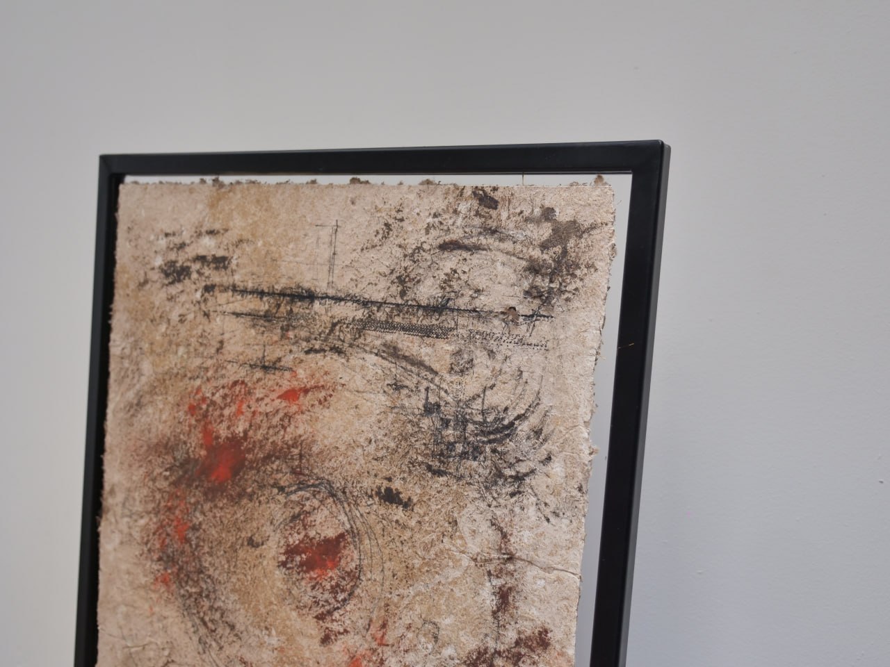 Framed Latent Memory artwork on wall